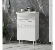 Тумба под раковину без столешницы Onika Коралл 55 напольная, белая