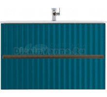 Тумба под раковину без столешницы Art&Max Elegant 90 аквамарин