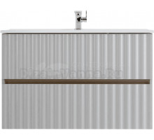 Тумба под раковину без столешницы Art&Max Elegant 90 светло-серая