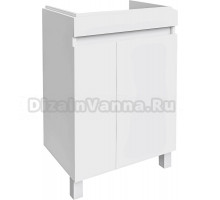 Тумба под раковину без столешницы IDDIS Zodiac 50 напольная, с дверцами