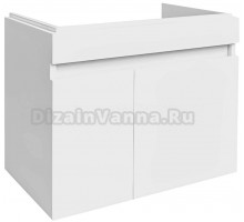 Тумба под раковину без столешницы IDDIS Zodiac 60 подвесная, с дверцами