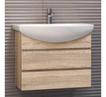 Тумба под раковину без столешницы Vigo Wing 70 дуб сонома, 2 ящика