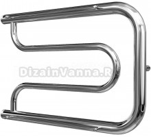 Полотенцесушитель водяной Point Фокстрот PN21335P 35x50 см, глянцевый хром, U-образный