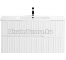 Тумба под раковину без столешницы Cezares Duet 80, bianco lucido