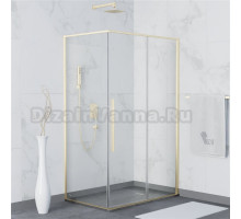 Душевой уголок RGW Stilvoll SV-42G 120x80, профиль золото, стекло прозрачное