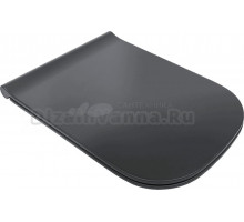 Крышка-сиденье Galassia Meg11 5478NEMT с микролифтом, петли хром