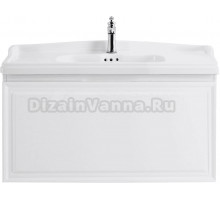 Тумба под раковину без столешницы Cezares Giubileo 100, bianco lucido, 1 ящик