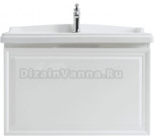 Тумба под раковину без столешницы Cezares Giubileo 80, bianco lucido, 1 ящик