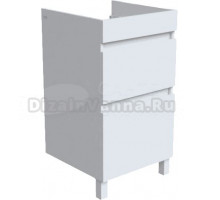 Тумба под раковину без столешницы IDDIS Optima Home 110, 2 ящика