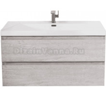 Тумба под раковину без столешницы Cezares Molveno 100, legno bianco