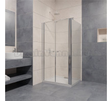 Душевой уголок RGW Passage PA-04+90 см (86-91)x90x185 профиль хром, стекло прозрачное