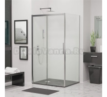 Душевой уголок RGW Leipzig LE-12+100 см (167-171)x100x195 профиль хром, стекло прозрачное