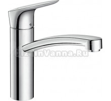 Комплект Смеситель Hansgrohe Logis + Фартук, черный