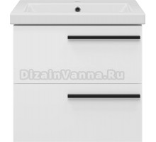 Тумба под раковину без столешницы Misty Ненси 60 белая