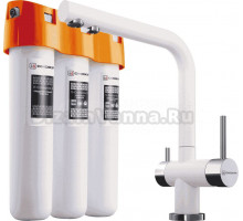 Комплект Смеситель Omoikiri Nagano PA, пастила + Фильтр Pure Drop Lite