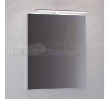 Зеркало Velvex Klaufs Slide Classic 70 со светильником, инфракрасный выключатель