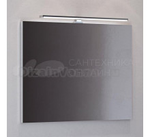 Зеркало Velvex Klaufs Slide Classic 100 со светильником, инфракрасный выключатель