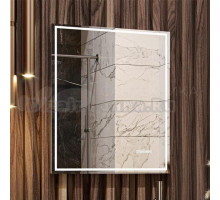 Зеркало Velvex Klaufs Slide 60 Media с bluetooth, с подсветкой, сенсорный выключатель