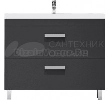 Тумба под раковину без столешницы Velvex Orlando 100 серая