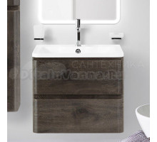 Тумба под раковину без столешницы BelBagno Albano 60 подвесная, rovere nature grigio