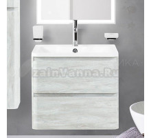 Тумба под раковину без столешницы BelBagno Albano 60 подвесная, rovere vintage bianco