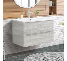 Тумба под раковину без столешницы BelBagno Albano-Cer 80 подвесная, rovere vintage bianco