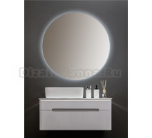 Зеркало круглое Silver Mirrors Savanna-RGB 100 с подсветкой, Smart-управление, с RGB-подсветкой