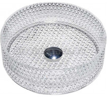 Накладная раковина Vincea VBS-5GL01 40 прозрачная, круглая