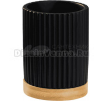 Стакан для зубных щеток Ridder Bailey 2173110 черный