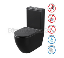 Унитаз-компакт напольный Grossman Торнадо GR-4446BMSQ