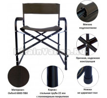 Садовое кресло Green Glade РС420 хаки