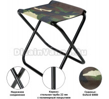 Садовый стул Green Glade РС230-К 45x35, камуфляж