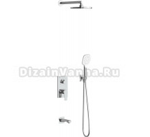 Душевой комплект Teska Simena AS 3500R С ВНУТРЕННЕЙ ЧАСТЬЮ, хром