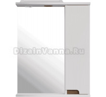 Зеркало ASB-Mebel Вита 60 белое, дуб золотой