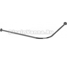 Угловой карниз для ванны Triton Щ0000063198 80x80 см, Г-образный, глянцевый хром