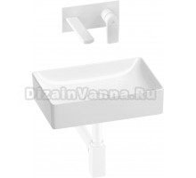 Комплект 4 в 1 Wellsee Pure BY 201002550 глянцевый белый, матовый белый, С ВНУТРЕННЕЙ ЧАСТЬЮ