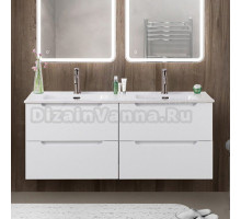 Тумба под раковину без столешницы BelBagno Etna 140 для двоих, bianco lucido