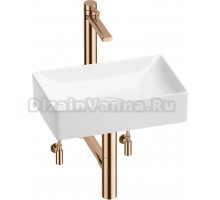 Комплект 4 в 1 Wellsee Pure BY Wellsee 201004364 глянцевый белый, розовое золото