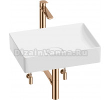 Комплект 5 в 1 Wellsee Pure BY Wellsee 201004399 глянцевый белый, розовое золото