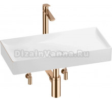 Комплект 5 в 1 Wellsee Pure BY Wellsee 201004429 глянцевый белый, розовое золото