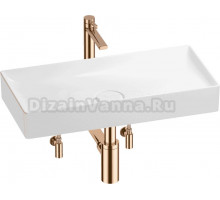 Комплект 5 в 1 Wellsee Pure BY Wellsee 201004434 глянцевый белый, розовое золото