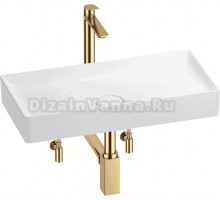 Комплект 5 в 1 Wellsee Pure BY Wellsee 201004438 глянцевый белый, золото