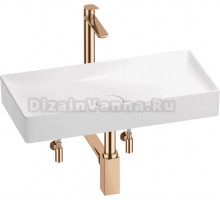 Комплект 5 в 1 Wellsee Pure BY Wellsee 201004439 глянцевый белый, розовое золото