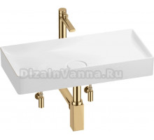 Комплект 5 в 1 Wellsee Pure BY Wellsee 201004443 глянцевый белый, золото