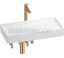 Комплект 5 в 1 Wellsee Pure BY Wellsee 201004469 глянцевый белый, розовое золото