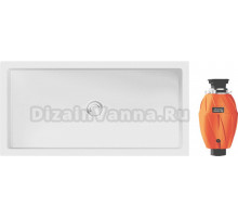 Комплект Мойка Omoikiri Mikura 91-WH, белая + Измельчитель Nagare 750