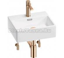 Комплект 5 в 1 Wellsee Graceful Pro 201004534 глянцевый белый, розовое золото