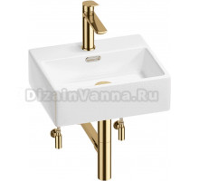 Комплект 5 в 1 Wellsee Graceful Pro 201004548 глянцевый белый, золото