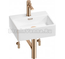 Комплект 5 в 1 Wellsee Graceful Pro 201004554 глянцевый белый, розовое золото