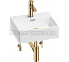 Комплект 5 в 1 Wellsee Graceful Pro 201004558 глянцевый белый, золото